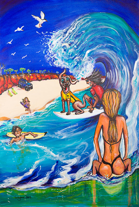 Surf Art Artist in Western Australia